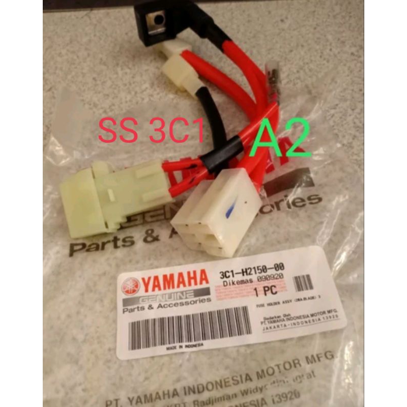 fuse holder kabel plus aki baterai acu rumah pius vixion old lawas ori 3c1 h2115 00