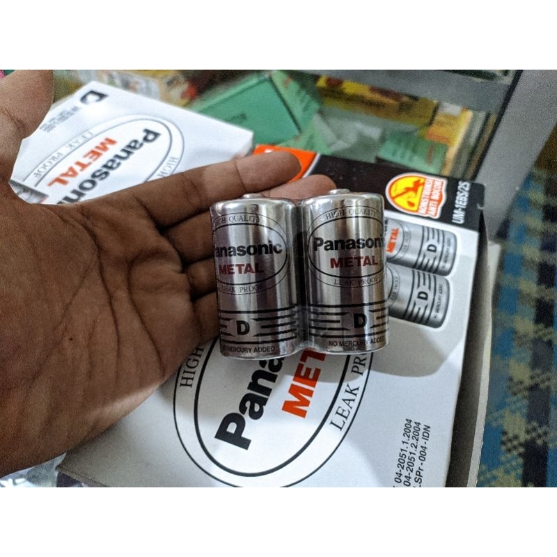 Baterai Besar D Panasonic 1 pasang (2pcs)