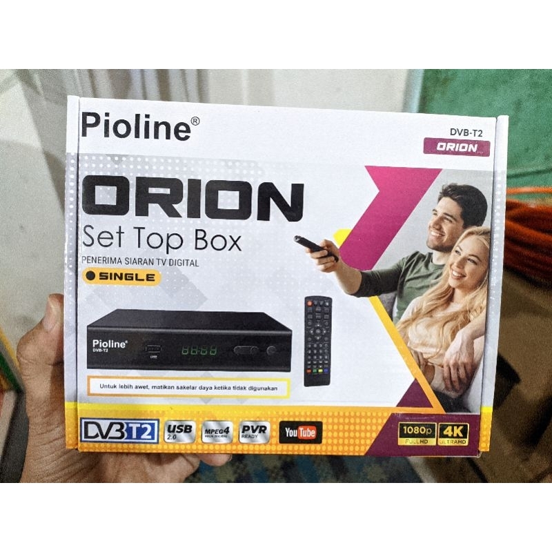 Set top box Pioline Digital receiver DVB-T2