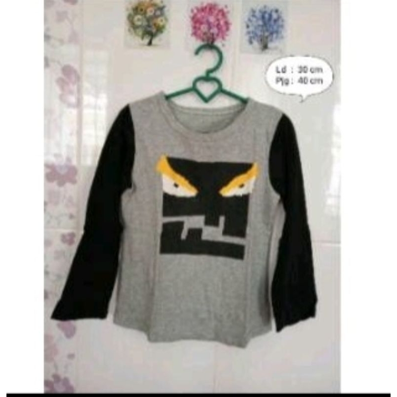 PRELOVED KAOS FENDI ANAK