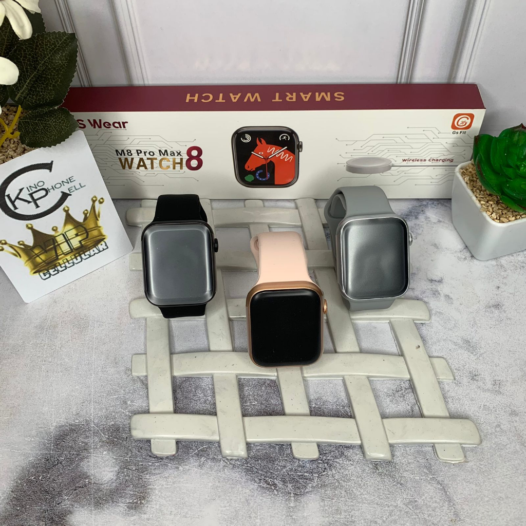 Smartwatch GS Wear M8 Pro Max Watch 8 Smart Watch Pria Wanita