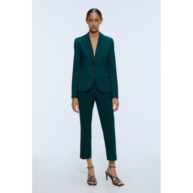 DISKON JAS BLAZER WANITA HIJAU ARMY/JAS KANTORAN/JAS KERJA WANITA