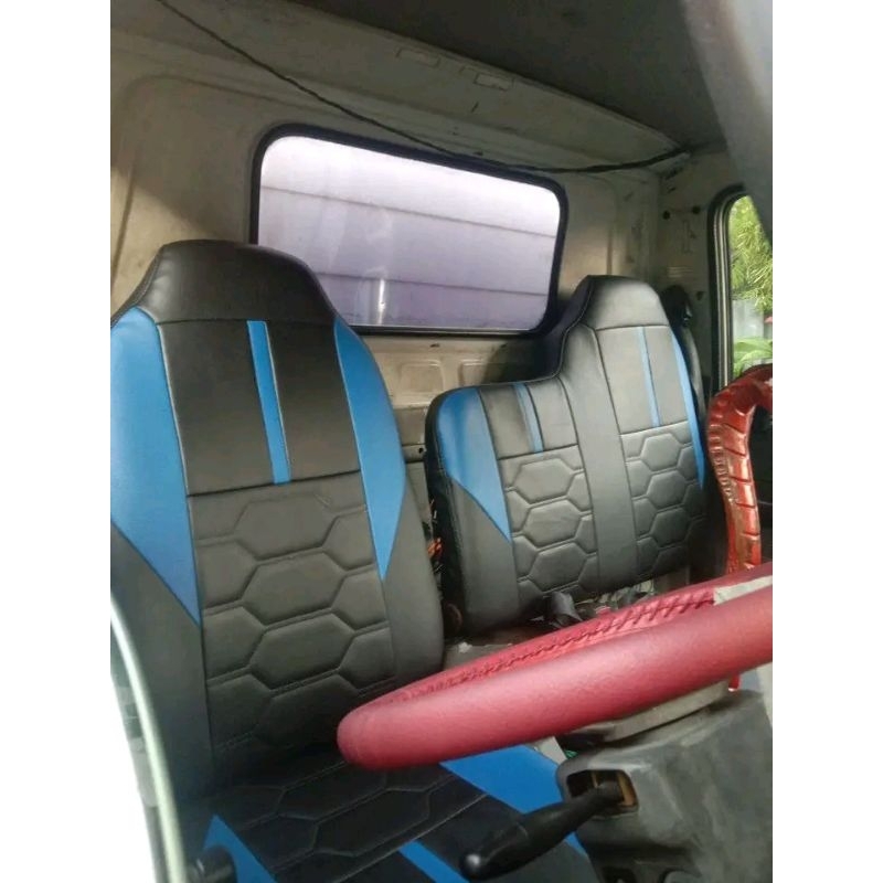 sarung jok mobil truck isuzu elf euro/macan , elf traga , canter , giga variasi COD