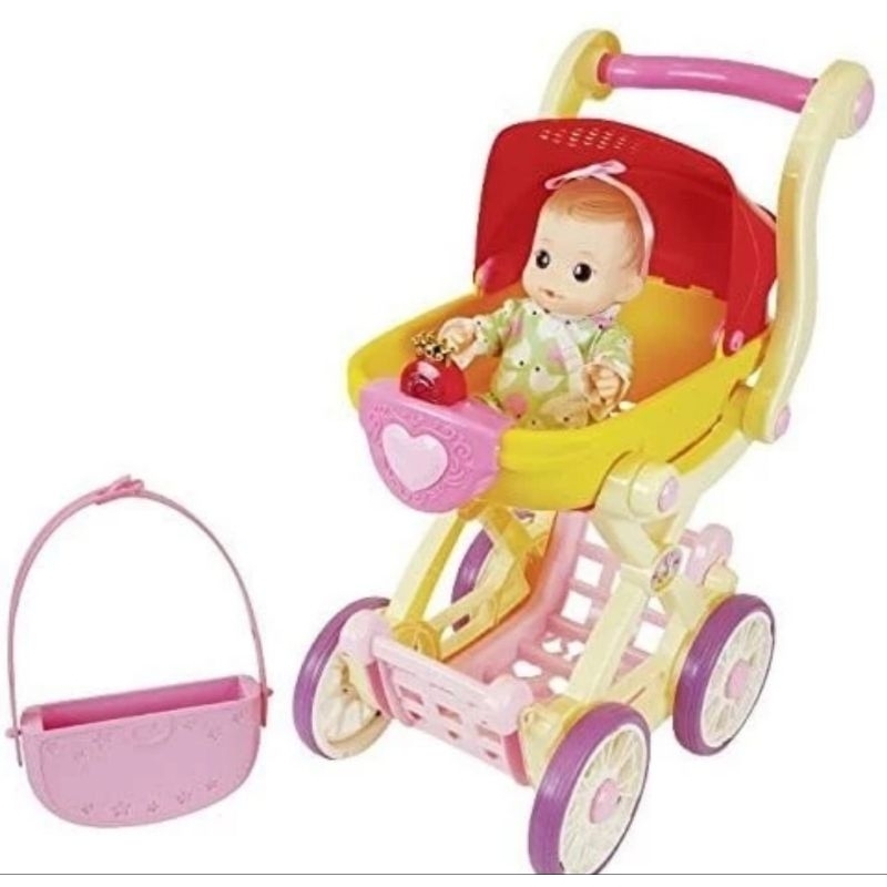Kongsuni Musical Stroller Dorongan boneka dengan musik original