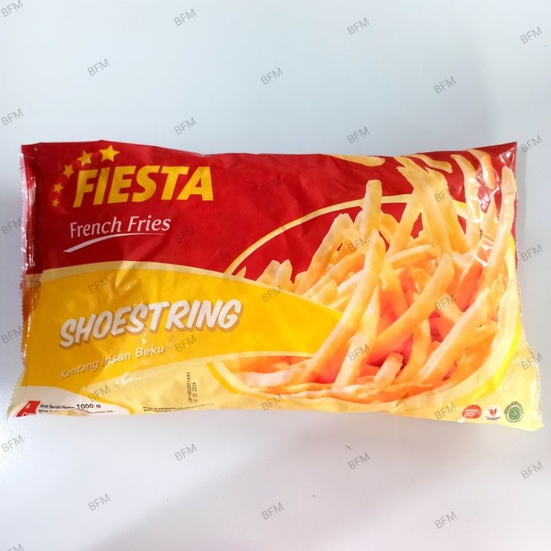

Fiesta French Fries / Kentang Goreng Shoestring 1000 Gr