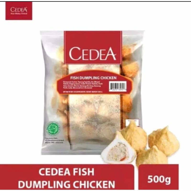 

Cedea fish dumpling chicken 500gr