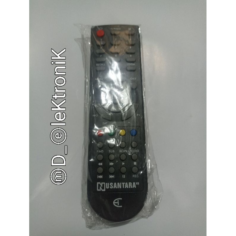 Remote receiver tanaka nusantara hd