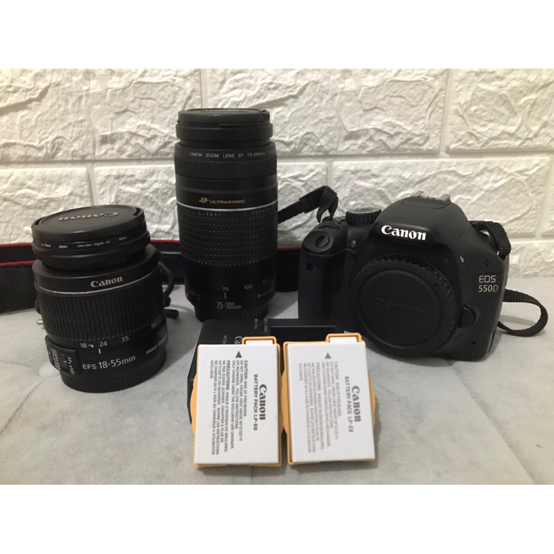 [Preloved] Kamera DSLR Canon EOS 550D *second*