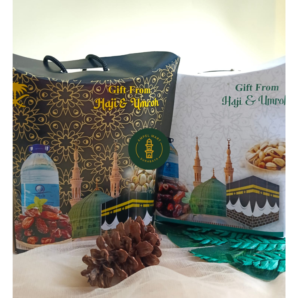 20pcs kardus Oleh Oleh Haji NEW paper bag dus teng-teng dus tali dus oleh oleh haji dan umroh