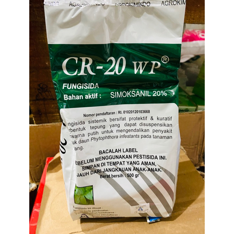 FUNGISIDA SIMOKSANIL CR-20 CR20 UKURAN 400 GRAM