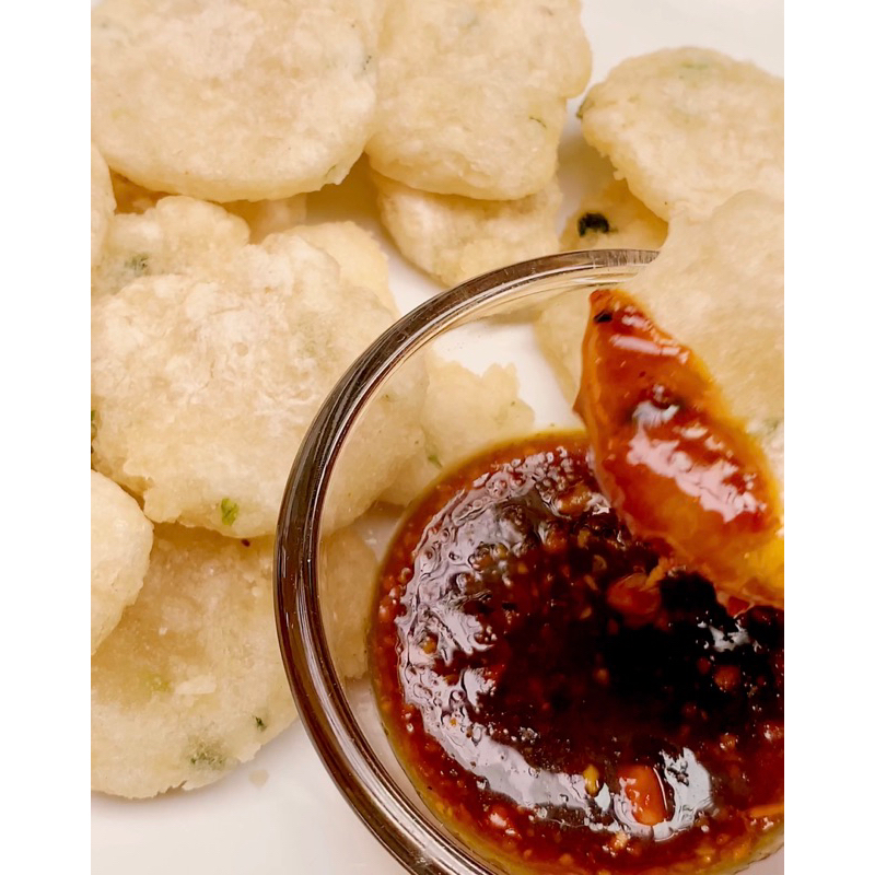 

Cireng Salju bumbu rujak atau bumbu cuko