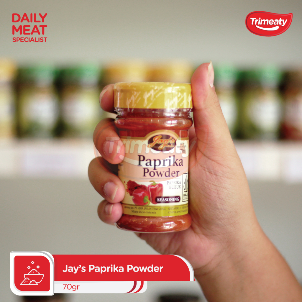 

Jay's Paprika Powder - 70gr