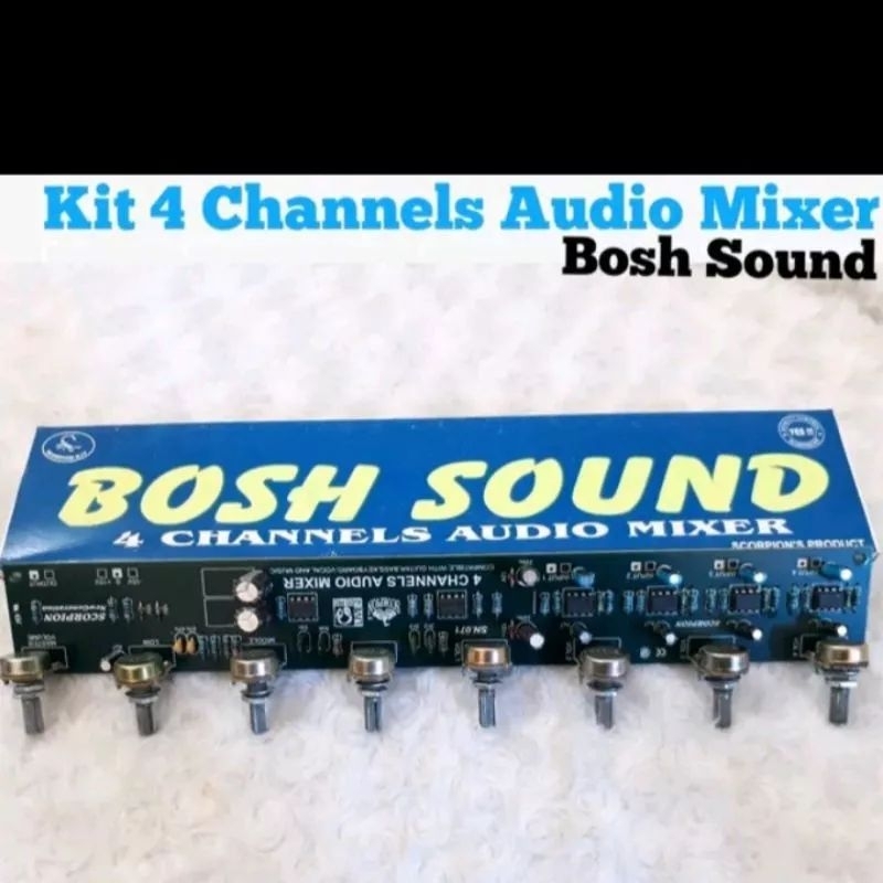 KIT TUNE CONTROL UNTUK TOA 4 MIC