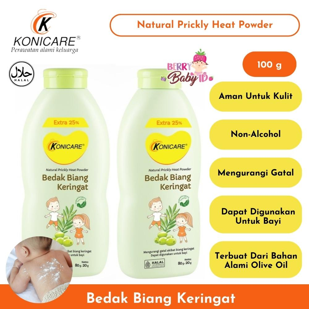 Konicare Bedak Biang Keringat Ruam Popok Bayi Anak Berry Mart