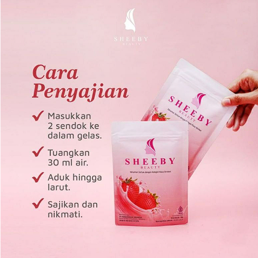 SHEEBY BEAUTY COLLAGEN DRINK MINUMAN SERBUK KOLAGEN PEMUTIH BADAN ORIGINAL