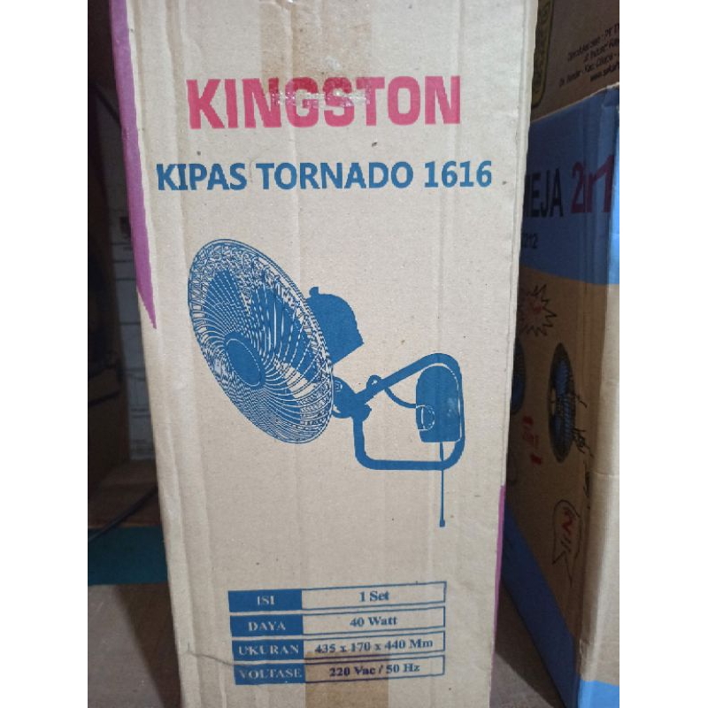 kipas angin meja 16inch besi Kingston