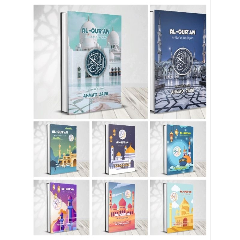 Souvenir Kado Ultah, Wedding, Tahlil, Haji,. Al - Qur'an Custom Nama Uk A6, Free Tasbih & Box