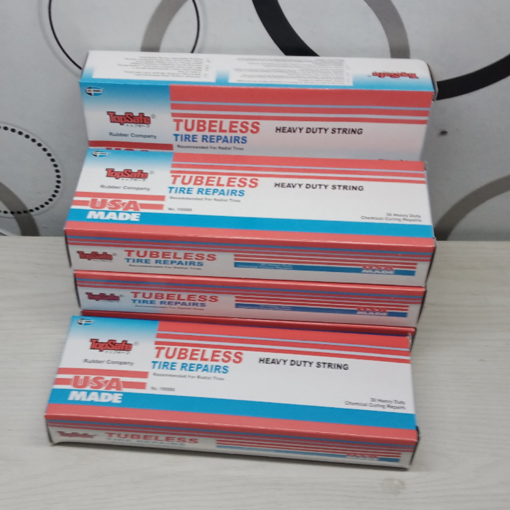 Tambal ban tubeless alat tambal ban tubeless karet tambal ban tubeless 1 kotak
