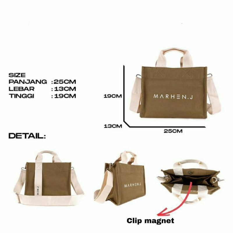 TAS HANDBAG SIZE M PENUTUP MAGNET TAS SELEMPANG WANITA IMPORT TAS KANVAS WANITA PREMIUM QUALITY BEST SELLER TERBARU BISA BAYAR DITEMPAT.!!!!