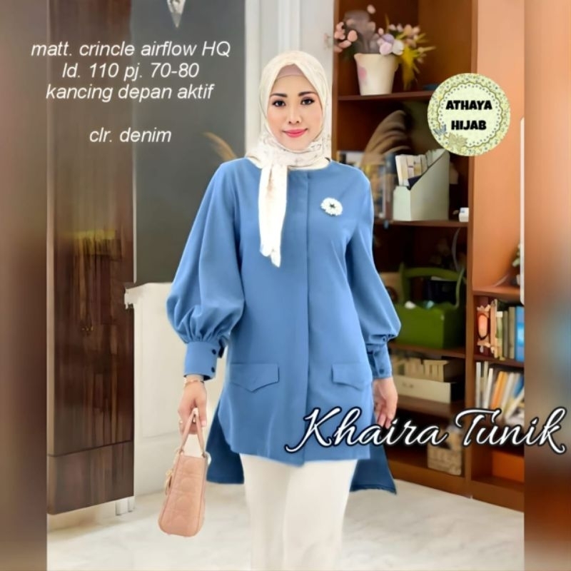 Khaira tunik by athaya hijab