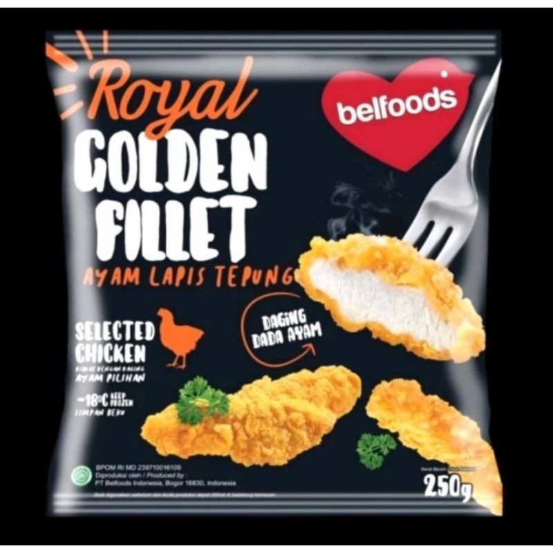 

Belfoods royal golden fillet 250gr