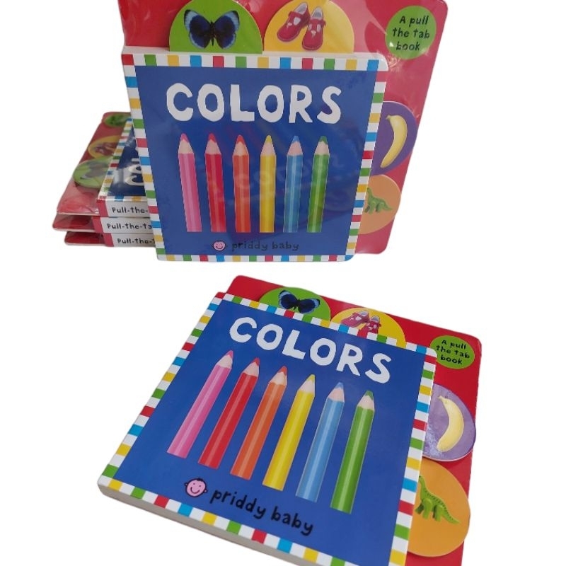 PRIDDY BOOKS - PULL THE TAB: COLORS