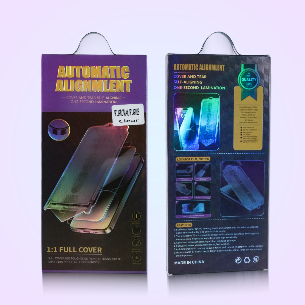 [ANTISPY] Superfit Easyfit Tempered glass iphone 12/ 12 Pro/ 13/ 13 Pro/ 13 Pro Max/ 14 Pro/ 14 Pro Max/ 14 Plus