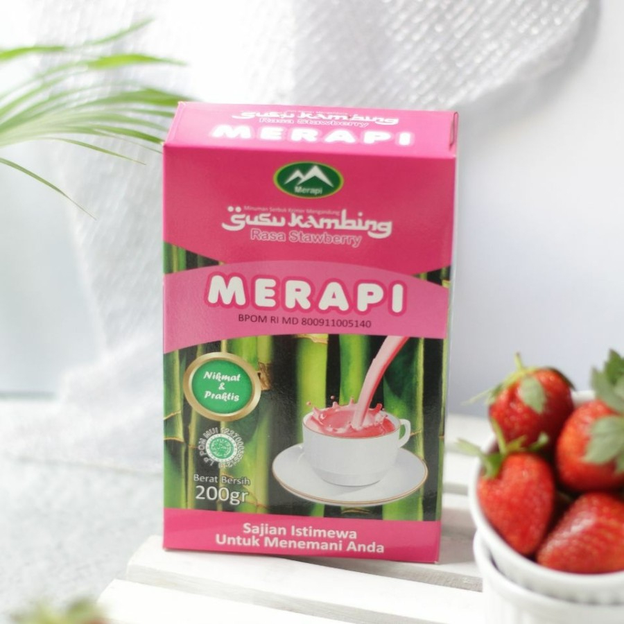 

HIU Susu Kambing Etawa Merapi Rasa Strawberry