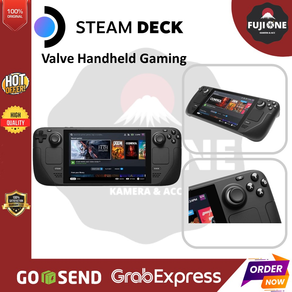 Steam Deck Valve Handheld Gaming 64GB 256GB