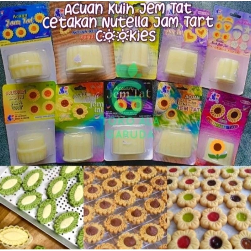 cetakan acuan jem tat / jam tart