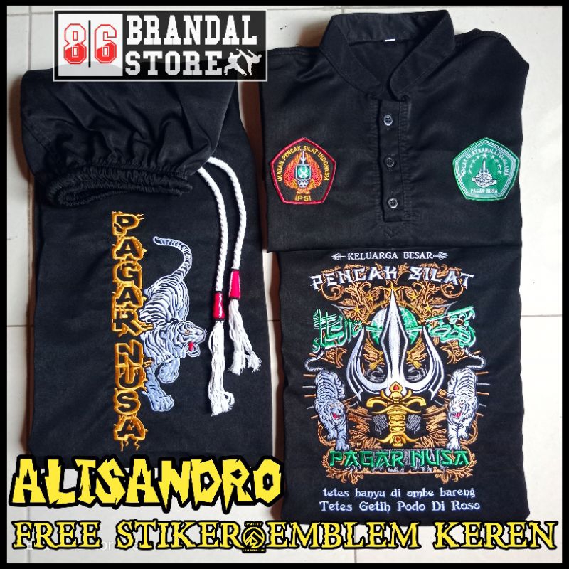 sakral alusan alisandro bordir full pagar nusa[COD]