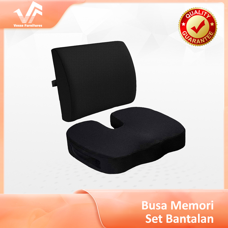 Panas dari mesin cetak! Bantal Duduk Memory Foam Empuk Terapi Tulang Ekor ANTI PEGAL UNTUK KESEHATAN