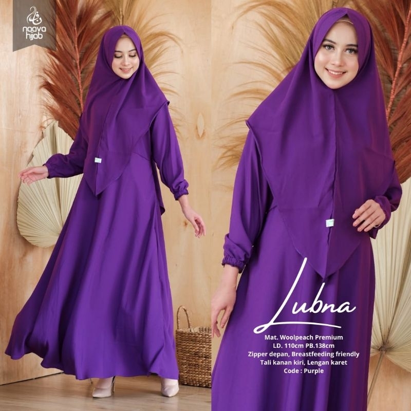 [GAMIS SYAR'I WANITA] LUBNA SYAR'I