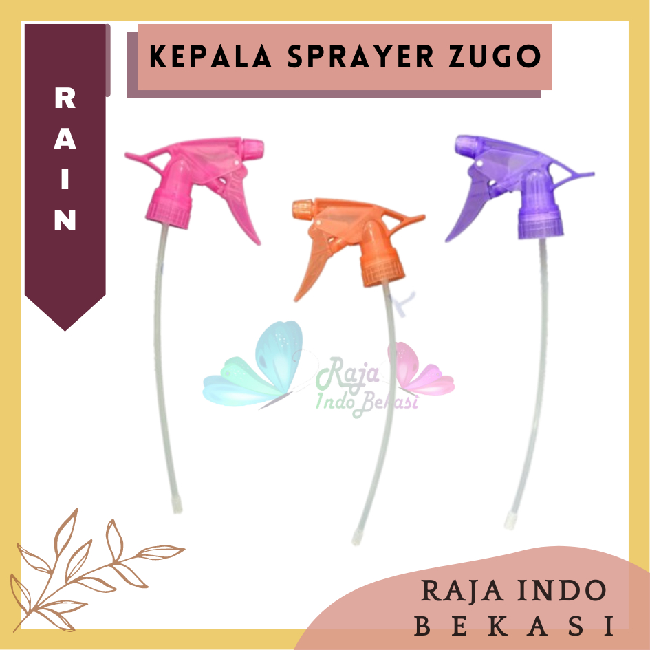 KEPALA SPRAYER RAIN ZUGO Semprotan untuk Aplikasi Pestisida dan Desinfektan atau untuk Memandikan Burung