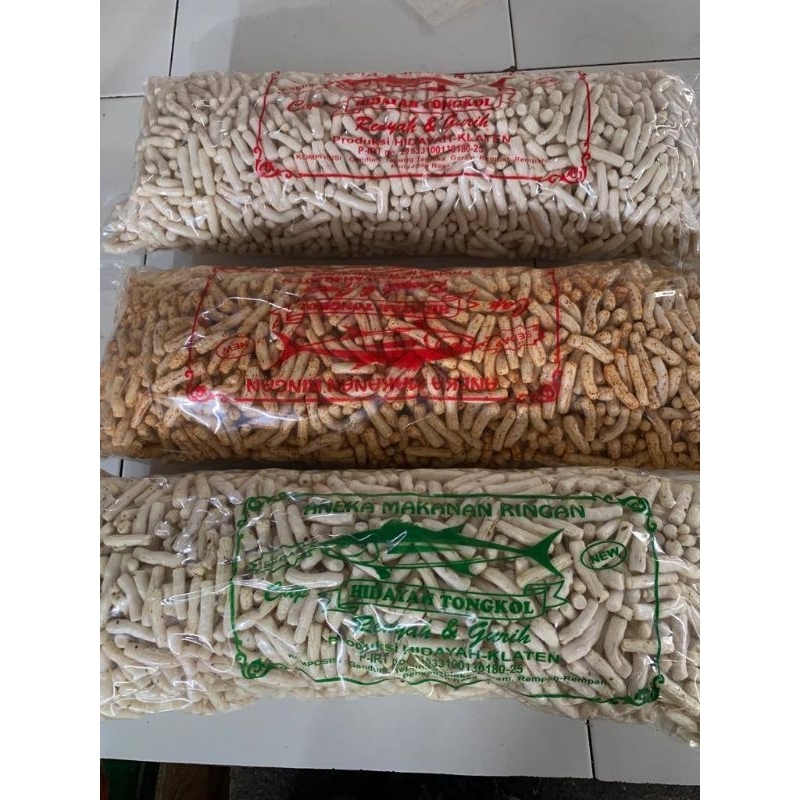 

*KRUPUK TONGKOL 1KG*READY VARIAN KOMPLIT*