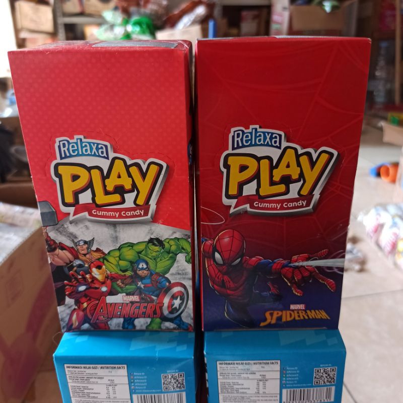 

Permen Jeli Relaxa Play Gummy Candy Marvel Spiderman Avengers