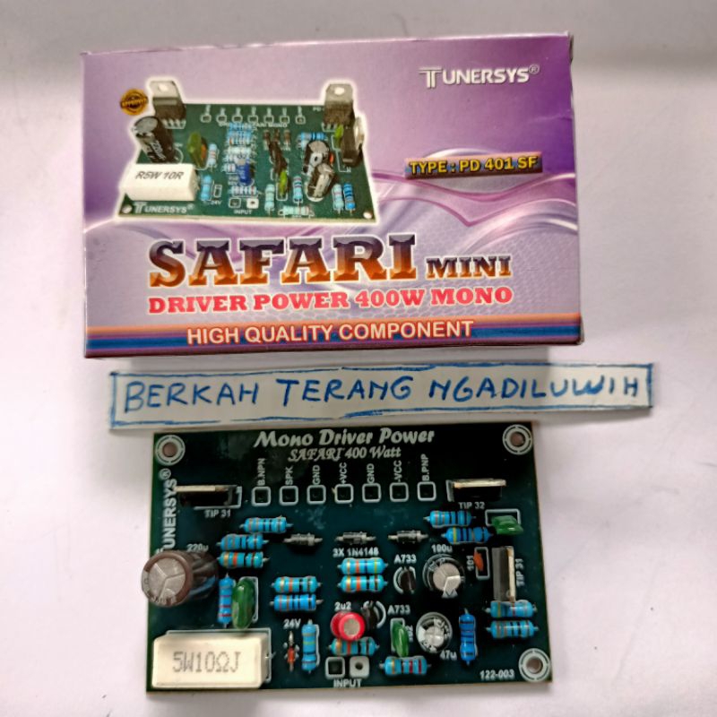 DRIVER POWER SAFARI 400W MONO