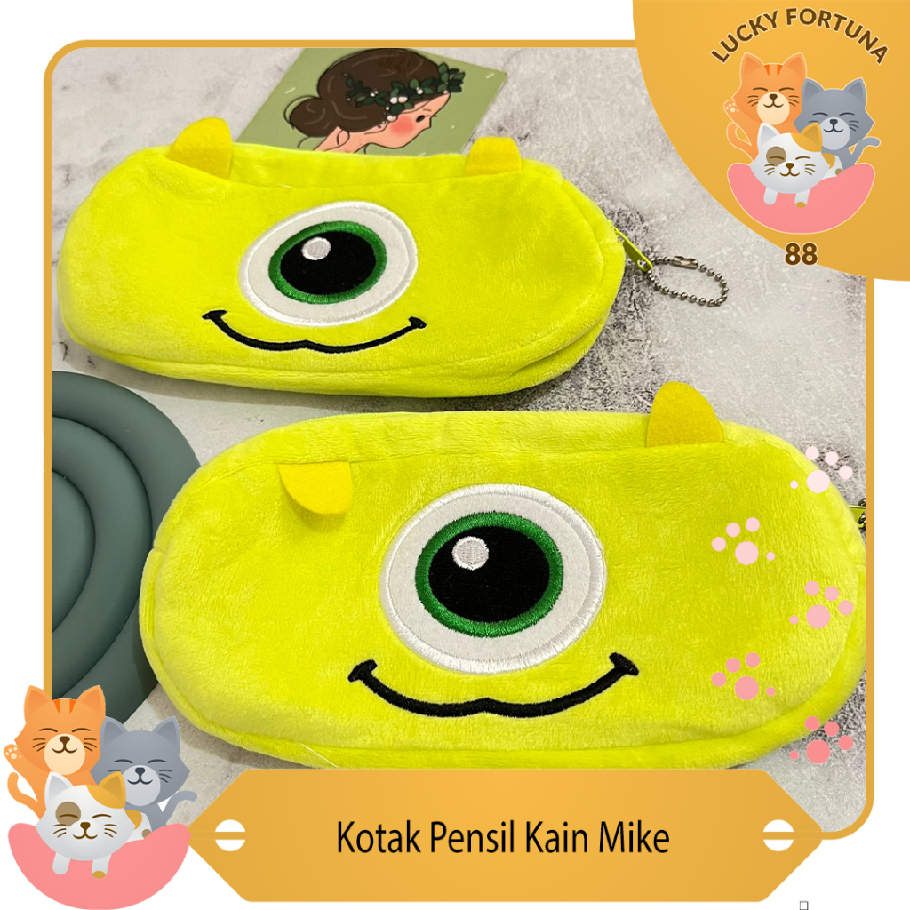 

Kotak Pensil Kain Mike Kotak pensil kain Pouch pensil kain Kotak pensil kain lucu Kotak pensil kain karakter Kotak pensil kain praktis Kotak pensil kain untuk anak-anak Pouch pensil kain berdesain unik Kotak pensil kain karakter