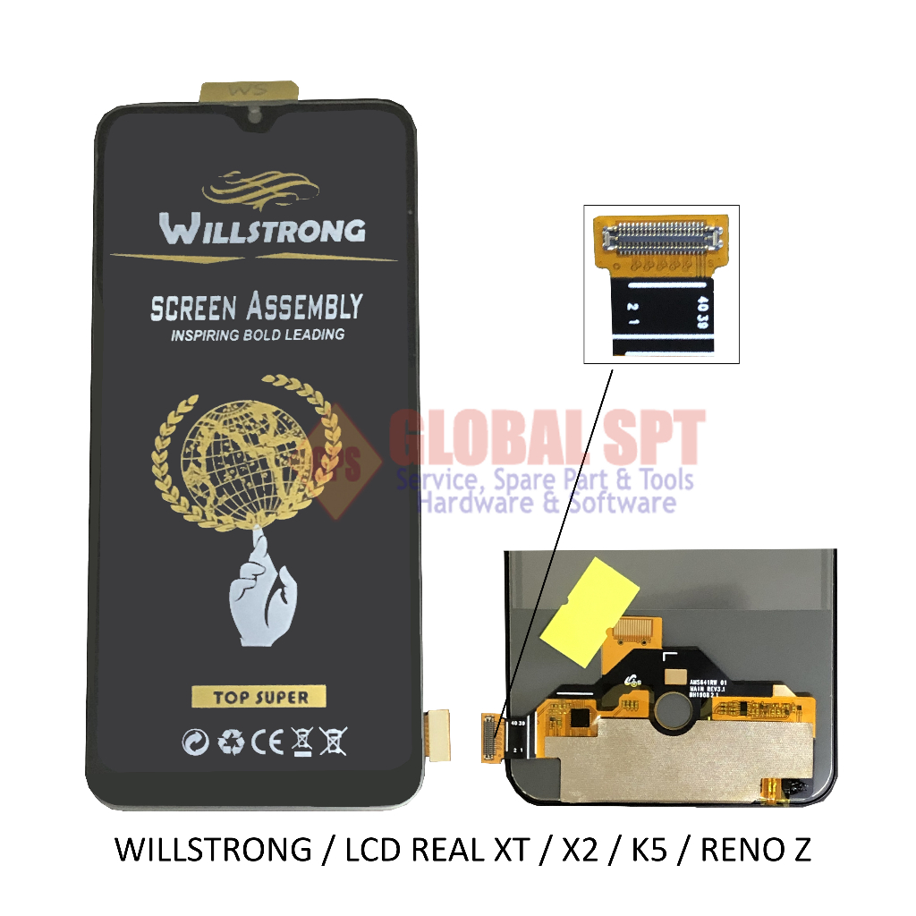 WILLSTRONG / LCD TOUCHSCREEN REALME XT / X2 / K5 / RENO Z