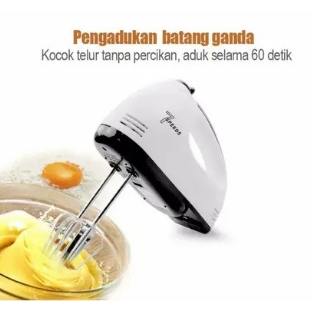 Super Hand Mixer 7 SPEED Pengocok Telur dan kue Multifungsi 7 Kecepatan Otomatis Mixer KD-133