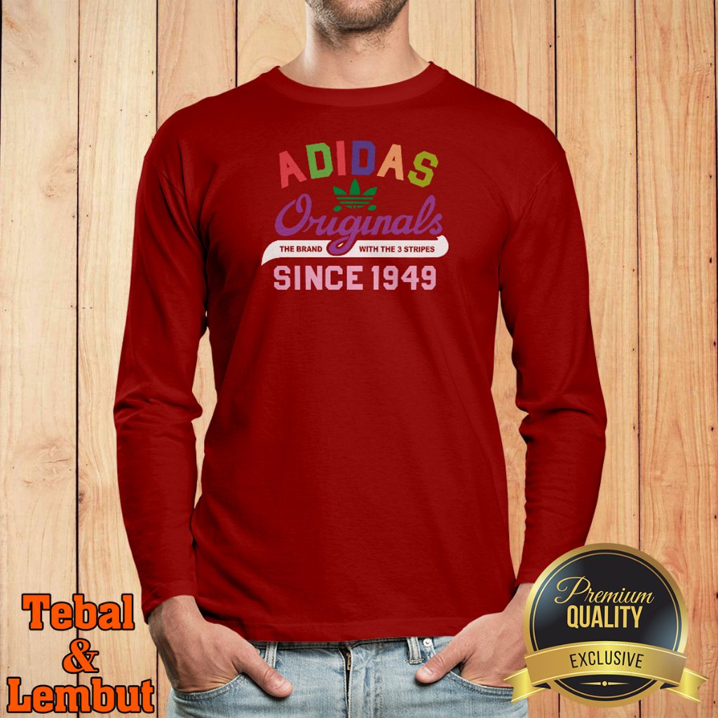 Kaos Distro Cowok Keren Lengan Panjang Kualitas Premium Motif Stylish Kekinian Desain Trendy Gaya Ca