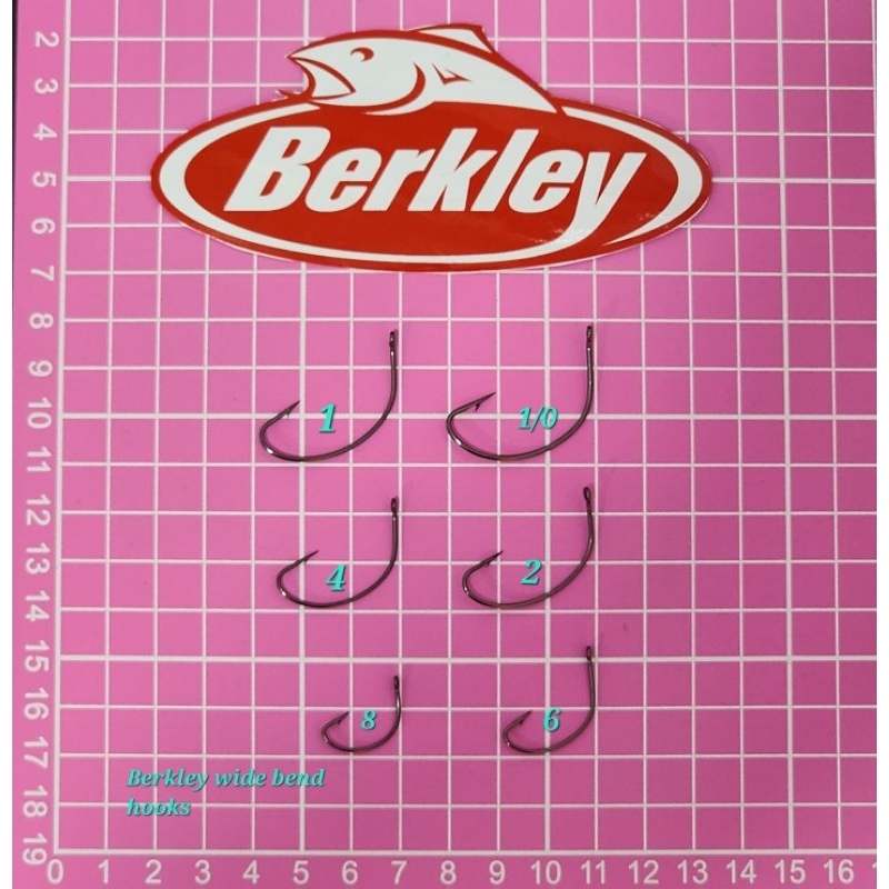 KAIL PANCING BERKLEY ESSENTIALS WIDE BEND HOOKS