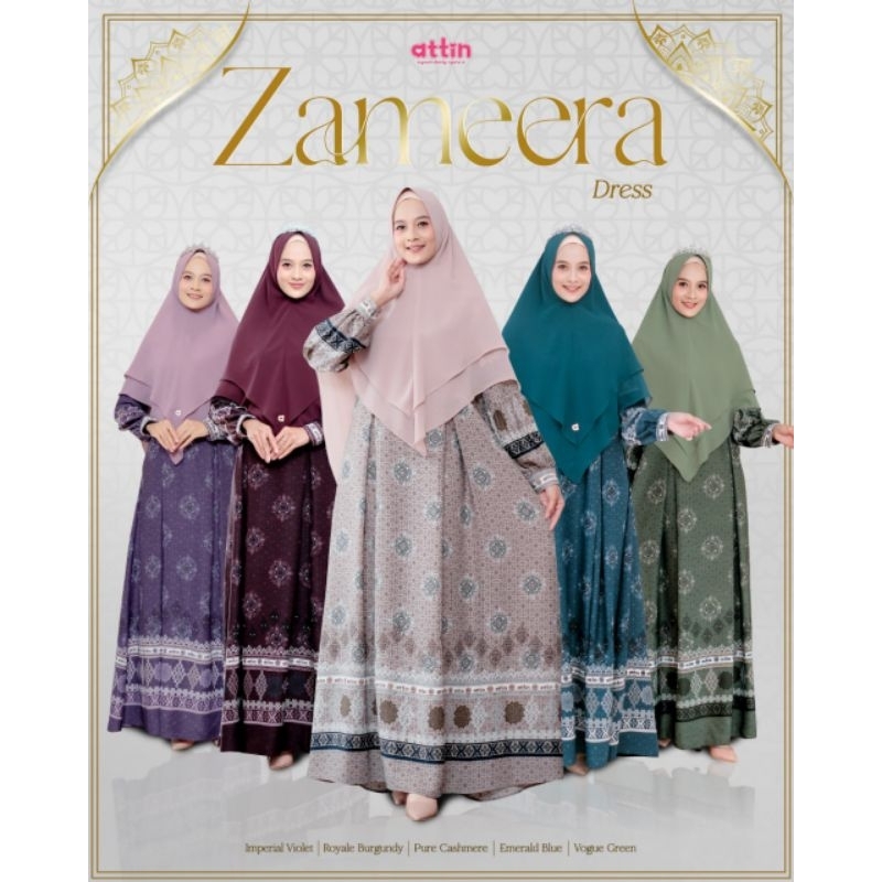 Gamis Zameera Dress By Attin