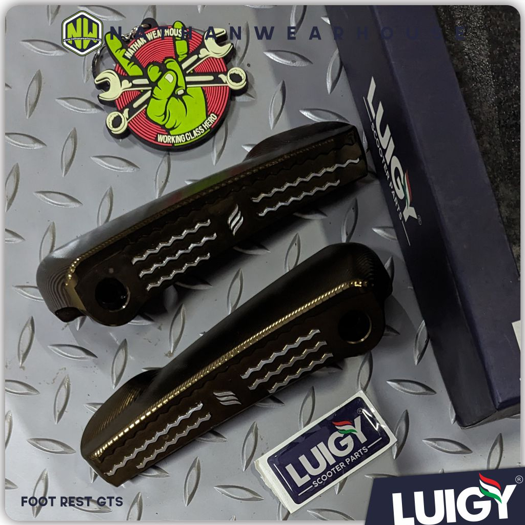 Foot Step Footstep Pegs Vespa GT series GTV GTS Luigy