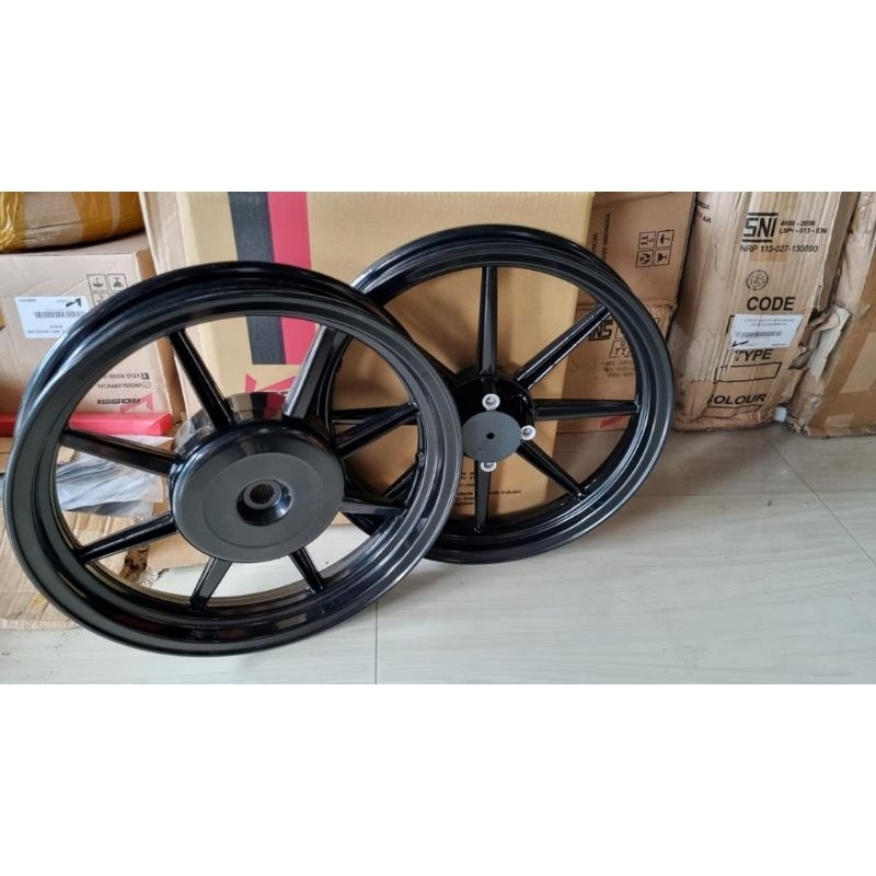 velg racing palang 8 untuk vario125/150, beat, Scoopy, Vario 110, spacy, Genio uk185/215x14