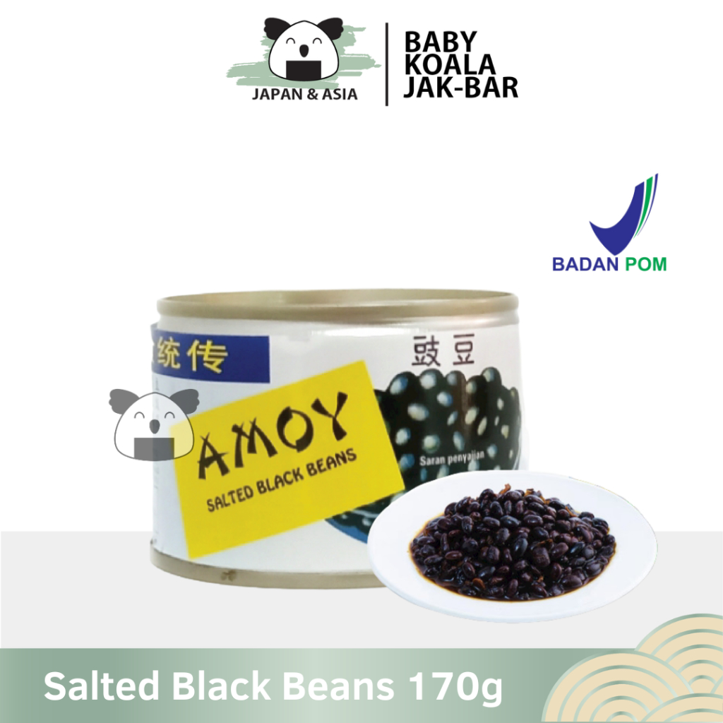 

SALTED BLACK BEAN Asinan Kacang Hitam 170 g │ Import