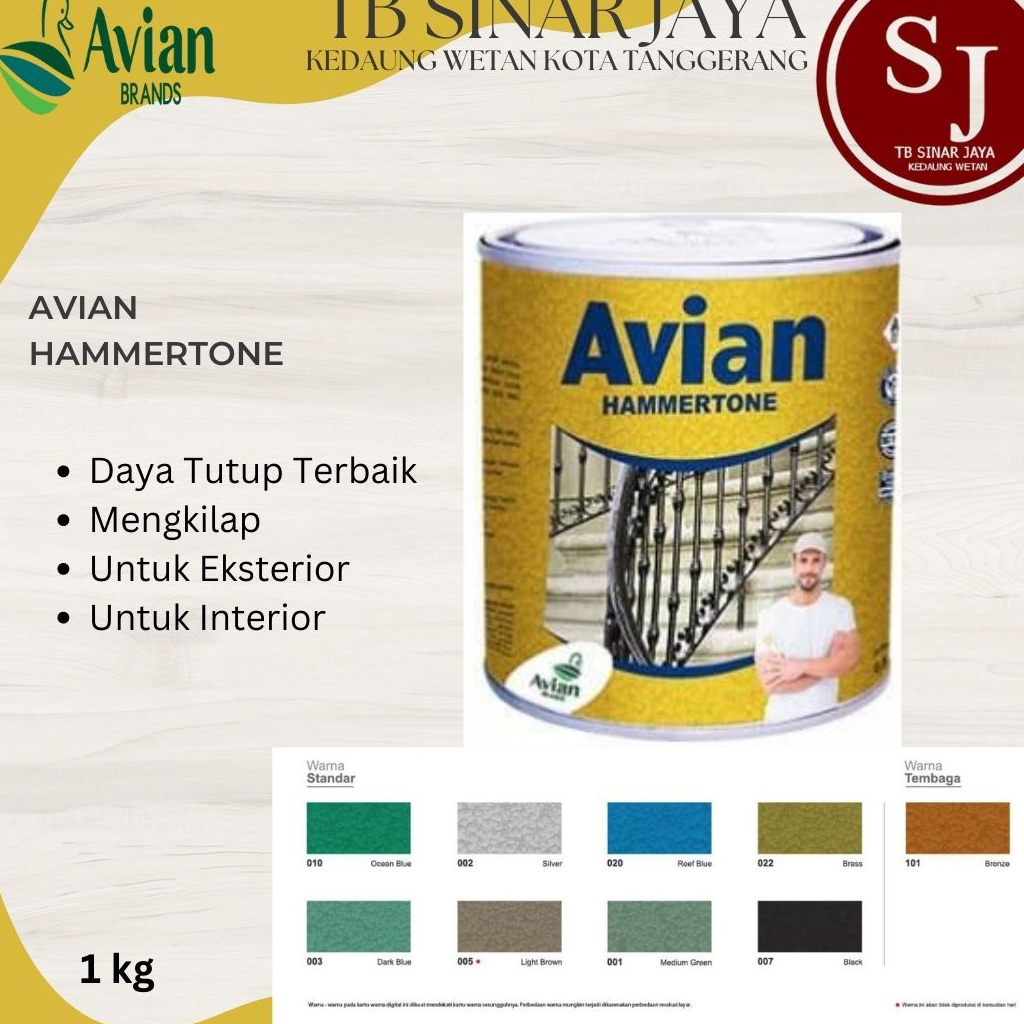 CAT AVIAN HAMMERTONE ANTI KARAT 0,9 LITER