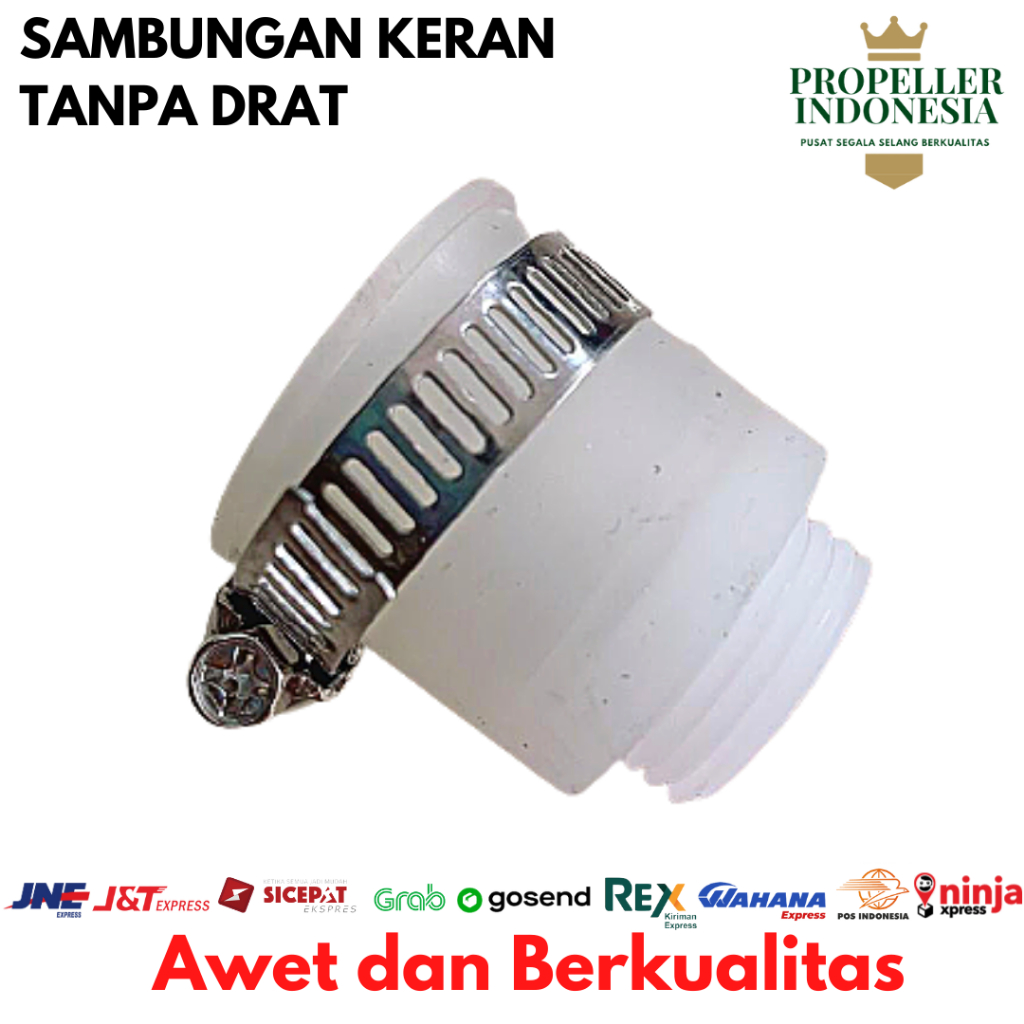 Adaptor Sambungan Keran Dapur Polos Faucet Booster Sambungan Keran