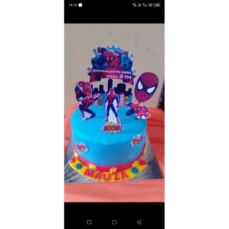 

cake ultak karakter