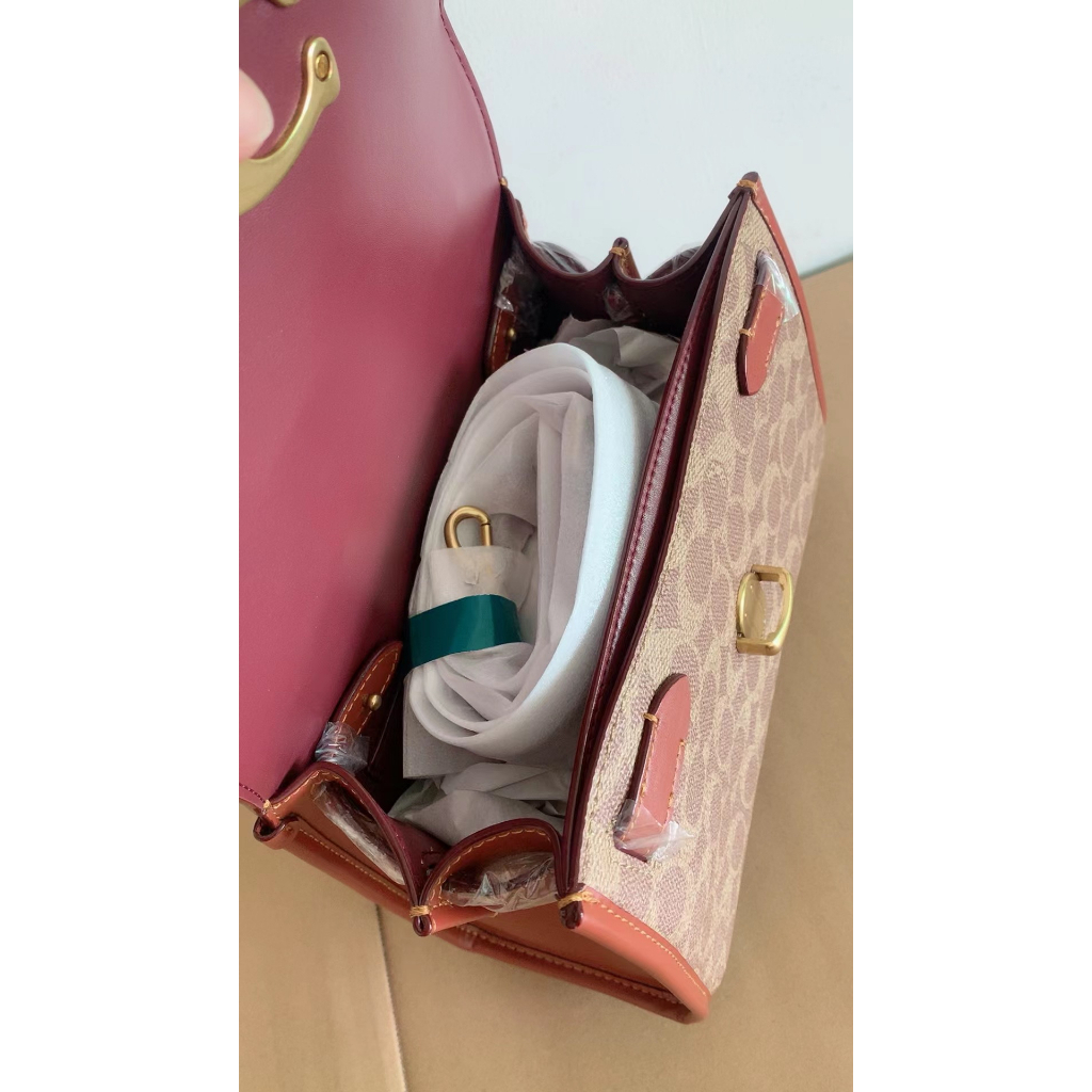 TAS WANITA CH SELEMPANG HAND BAG CROSSBODYVINTAGE LEGACY ZIPPER BAG CH274